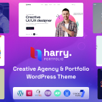 Harry - Creative Agency & Portfolio WordPress Theme + RTL