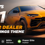 Motors - Car Dealer, Rental & Listing WordPress theme