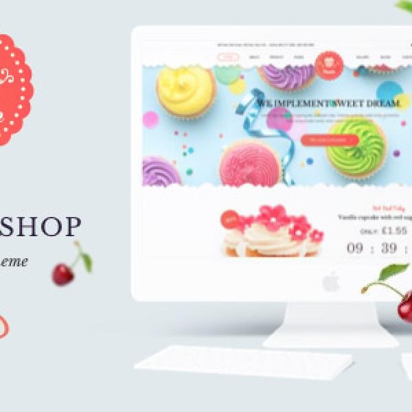 Noucake - Bakery WordPress Theme