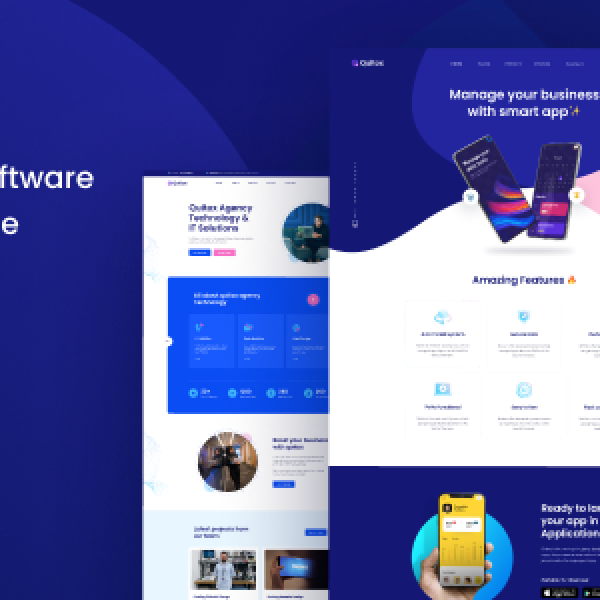Quitox – Software & IT Solutions WordPress Theme