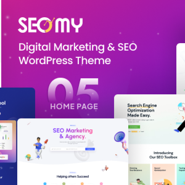 Seomy - Digital Marketing & SEO Agency WordPress Theme